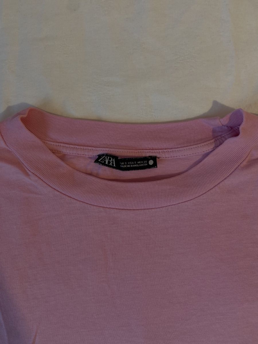 Zara T-Shirts: T-shirt rose Zara – Gebraucht aus Chêne-Bougeries von sor_9rzp 1