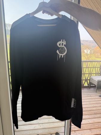 Philipp Plein x Alec Monopoly, Schwarz, Grösse L/XL
