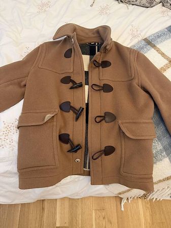 Montgomery Burberry Uomo originale  Lana color Cammello