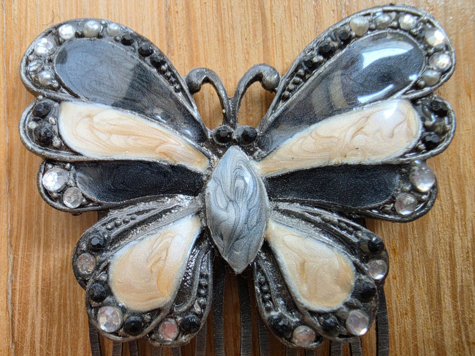 Accessori per capelli: antike Haarspange Schmetterling – Usato da Stäfa venduto da flamingo_17 1