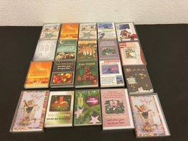 Weihnachtskarten mit Couvert,120 Stück ( 20 x 6 Stück )NO 30