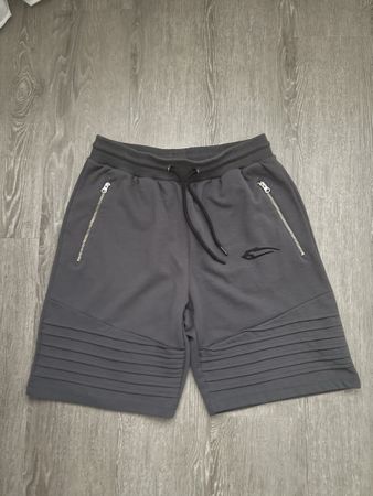 Smilodox Shorts mit Reissverschluss und Streifen, Gr XL