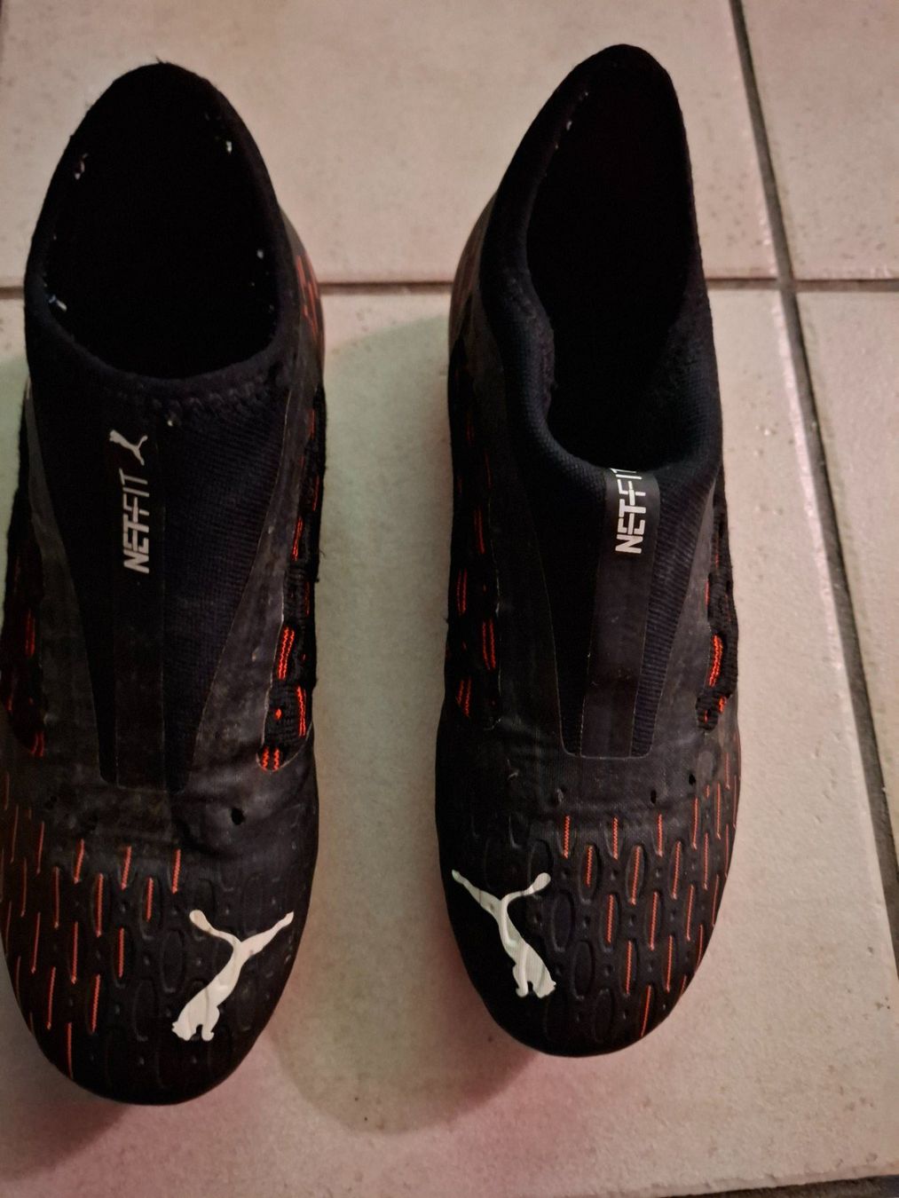 Puma Schuhe für Jungen: Chaussures de foot Puma Future Netfit – Gebraucht aus Les bois von Steph-tigrou 1