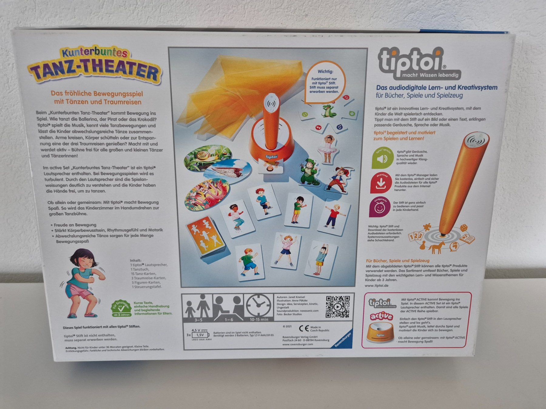 Ravensburger Giochi: tiptoi® Tanz-Theater – Usato da Aarburg venduto da i_c6r8 1