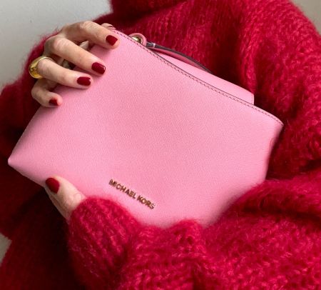 Sehr süsse Michael Kors Tasche zartes baby  pink
