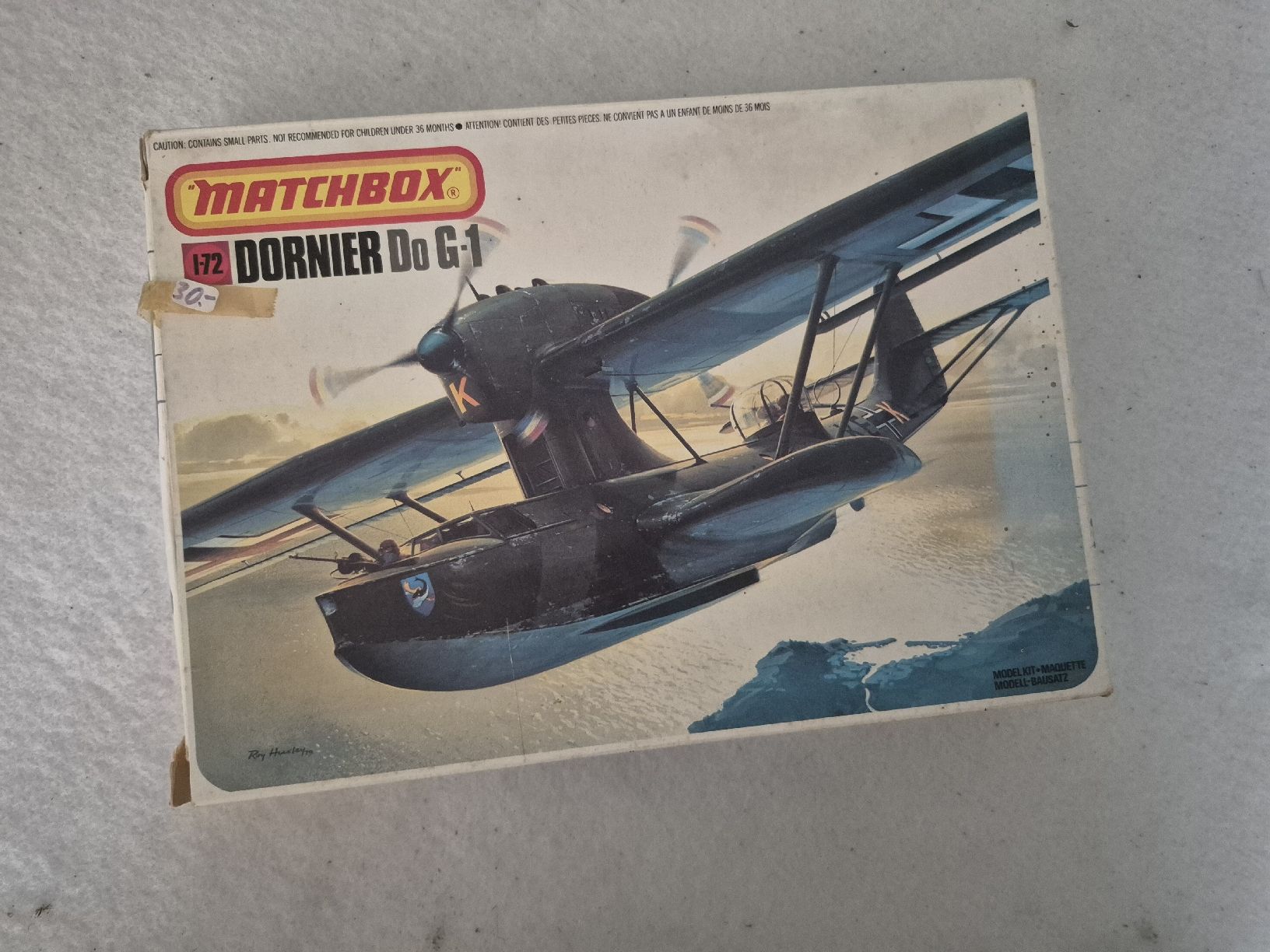 Kit di modellismo & Modellini statici: Matchbox 1:72 Dornier Do G-1 Bausatz – Usato da Wald ZH venduto da recher67