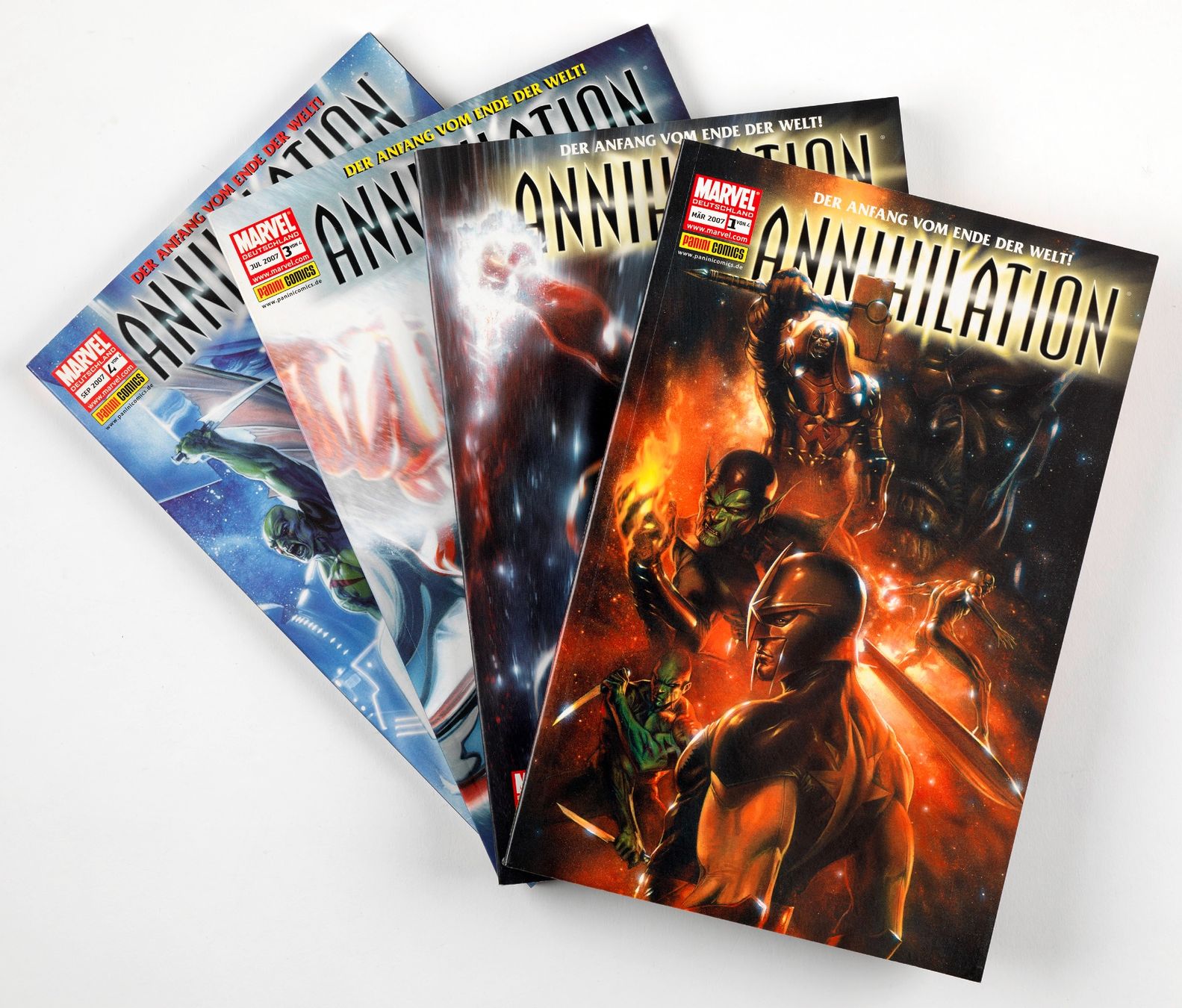 BD: MARVEL - ANNIHILATION #1-4 – D'occasion à St. Gallen par kobayashi-maru