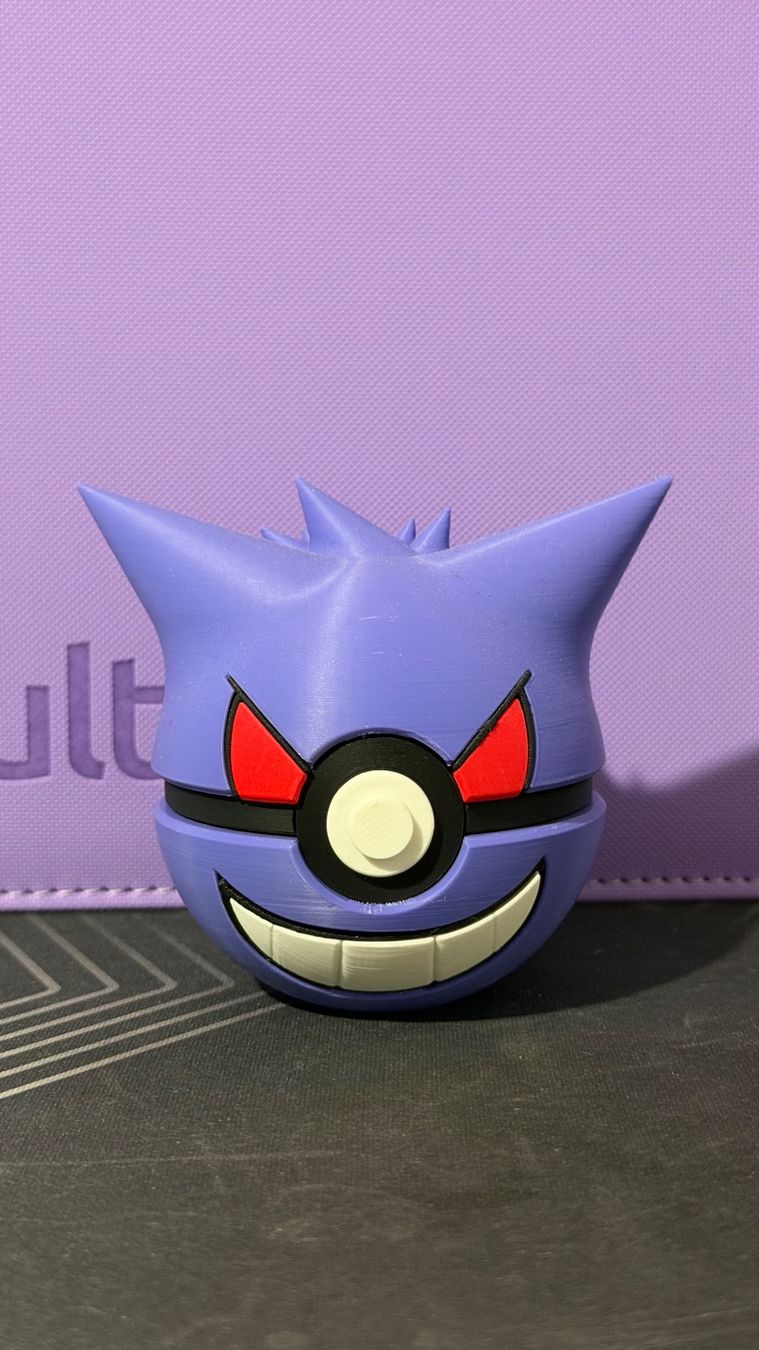Pokémon Figuren: PokeBall Gengar made with a 3D printer – Neu (gemäss Beschreibung) aus Ascona von XGiOvAnNi95X