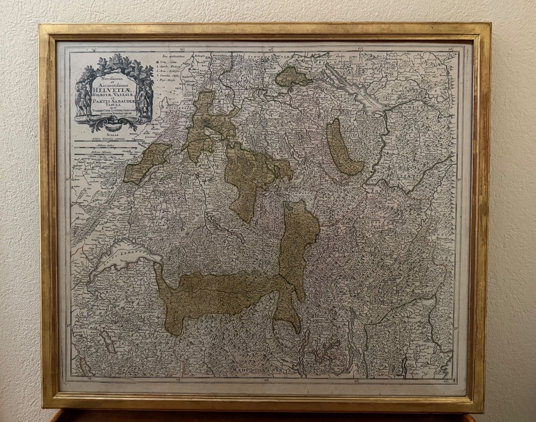 Landkarten & Atlanten: 2x Antike Karten – Gebraucht aus Ligerz von Kufi54