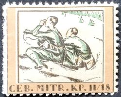 Gebirgs Mitr Kp II/18, 1.WK, Wi 3.Div 161