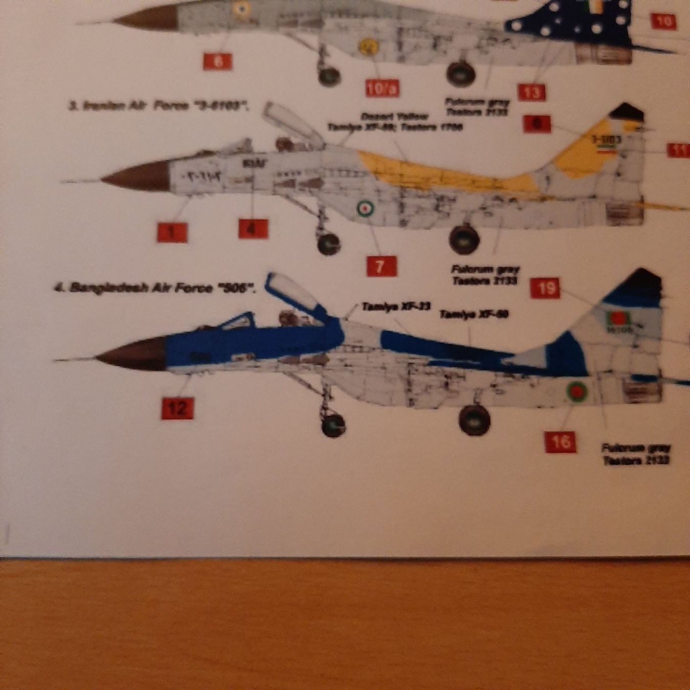Kit di modellismo & Modellini statici: D 122 ... MIG-29 B ... HAD 72032 ... Decal – Nuovo (secondo la descrizione) da Bonstetten venduto da Benibanny59 2