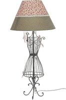 Büsten Lampe "Linda" Nachttischlampe