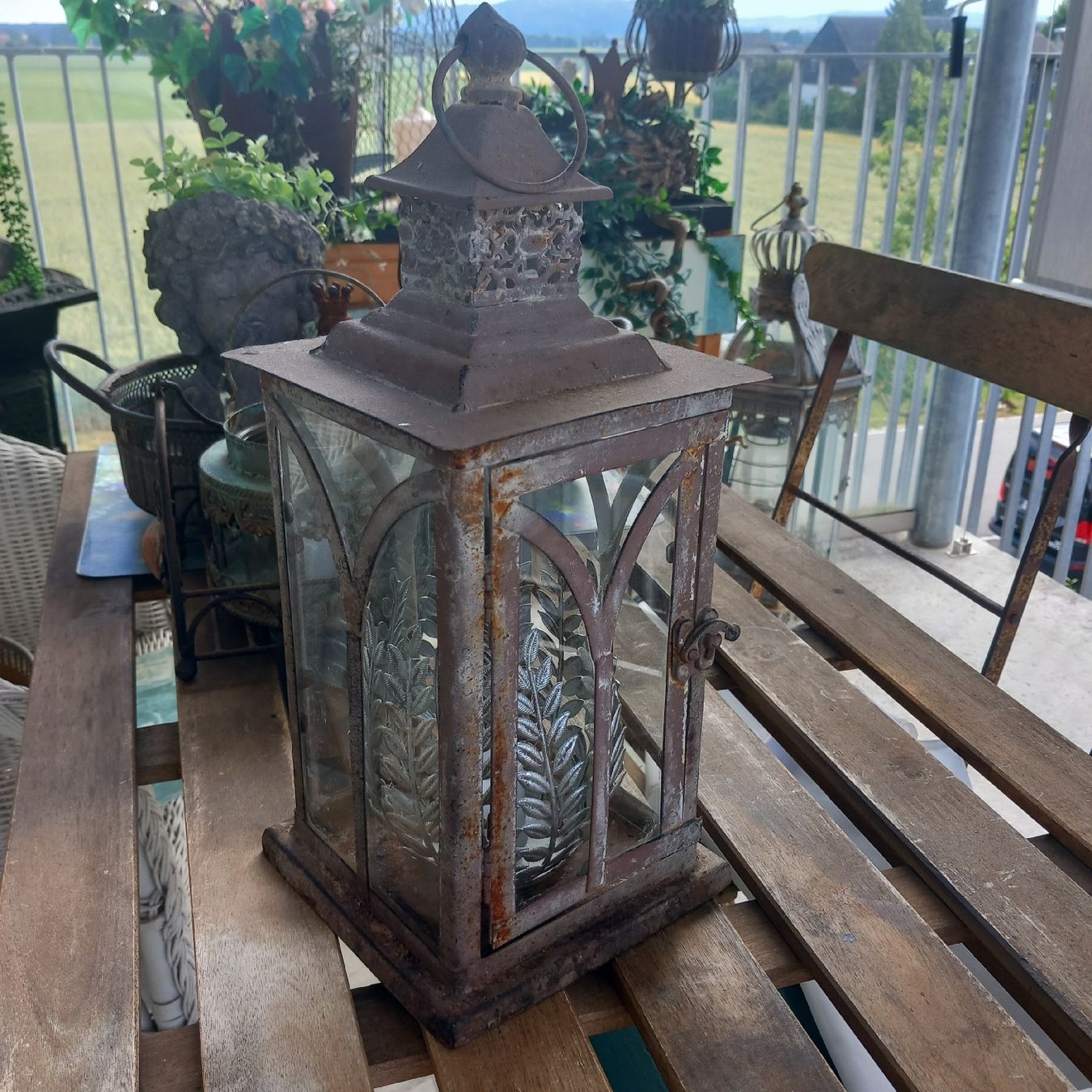 Lampade: Vintage Deko Laterne – Usato da Aegerten venduto da gismolini 1