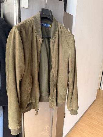 Polo Ralph Lauren Wildleder Bomber Jacke - Top Zustand!