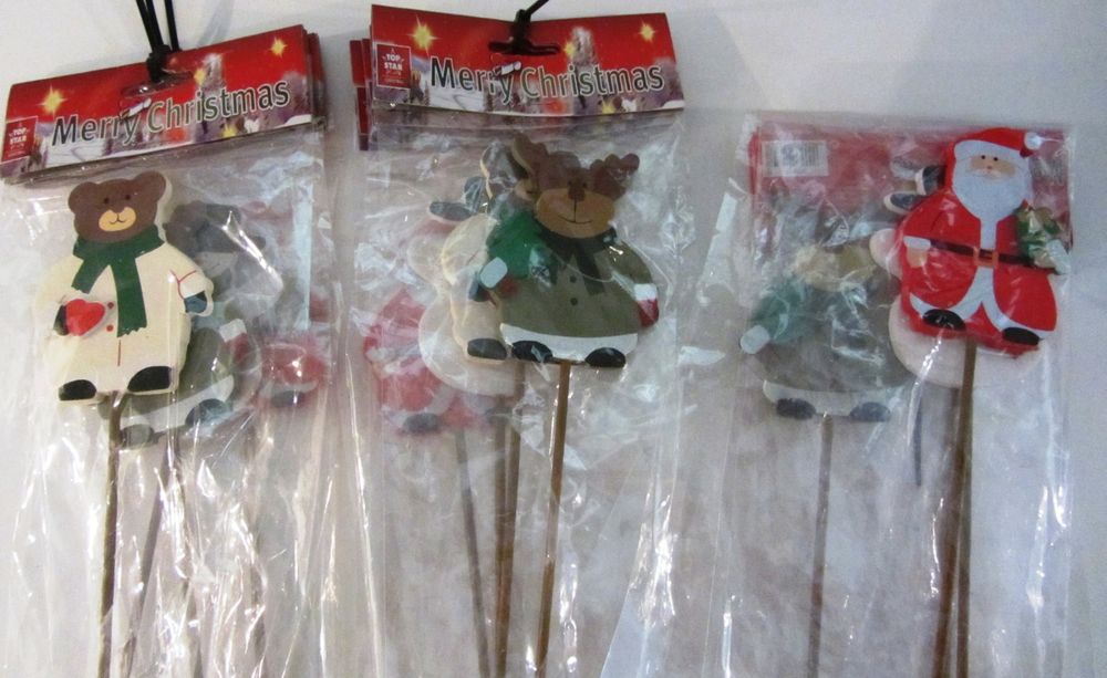 4 Stk. WeihnachtsdekoStecker, 30 cm Kaufen auf Ricardo