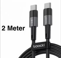 2 Meter USB-C Ladekabel z.B. für Xiaomi, Samsung, Pixel, usw