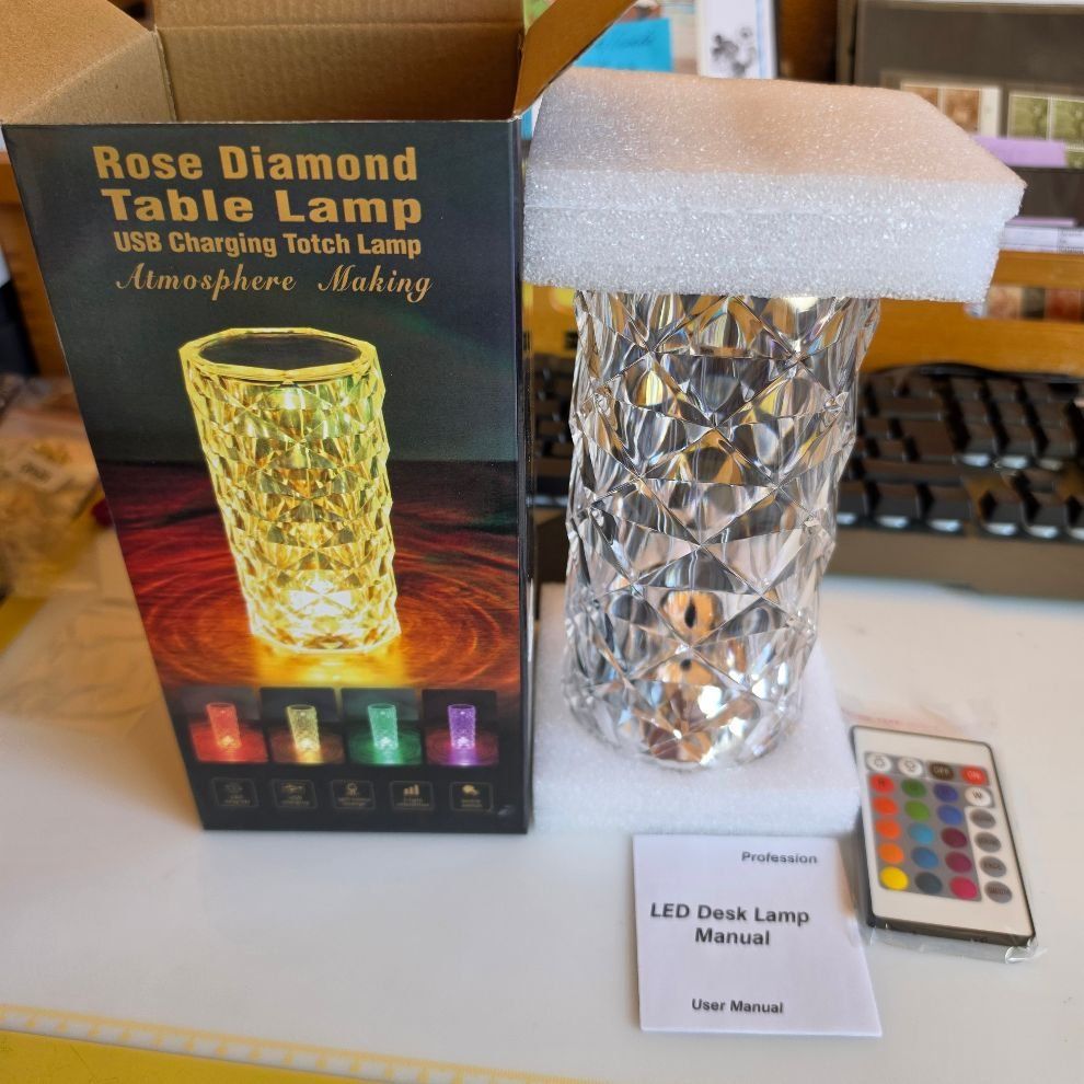 Lampade: ROSE DIAMOND TABLE LAMP – Nuovo e nell'imballaggio originale da Dintikon venduto da bonita099 2