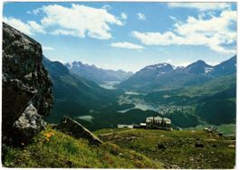 St. Moritz - Standseilbahn Muottas Muragl Bergstation