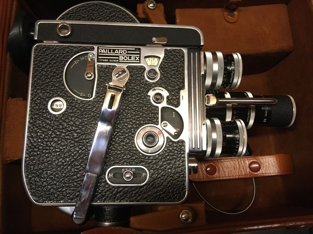 Caméra Paillard Bolex 16 mm EBN Electric