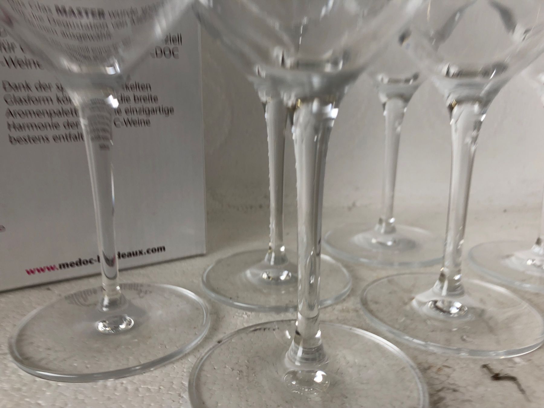 Bicchieri: 6 schöne Bordeaux Weingläser... – Nuovo e nell'imballaggio originale da Wöschnau venduto da Vinsale 5