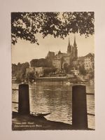 Basel  Abendstimmung am Rhein