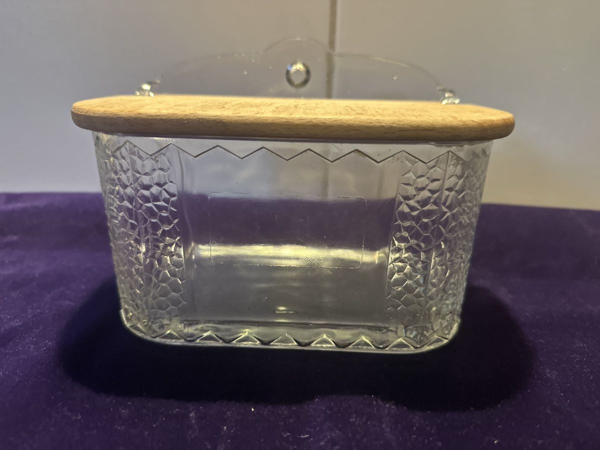 Gläser: Vorratsglas mit Holzdeckel Glas Behälter Deko  – Gebraucht aus Zürich von Chaeffeler 2