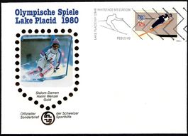 1980_3 illustr. Sporthilfe Briefe Olymp. Spiele Lake Placid