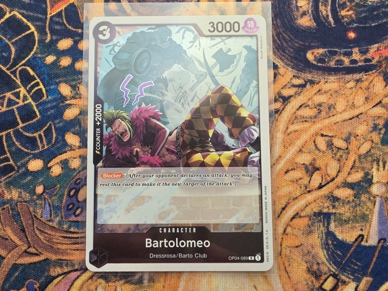 Bandai Carte collezionabili: Bartolomeo OP04 – Usato da Genestrerio venduto da AM_98