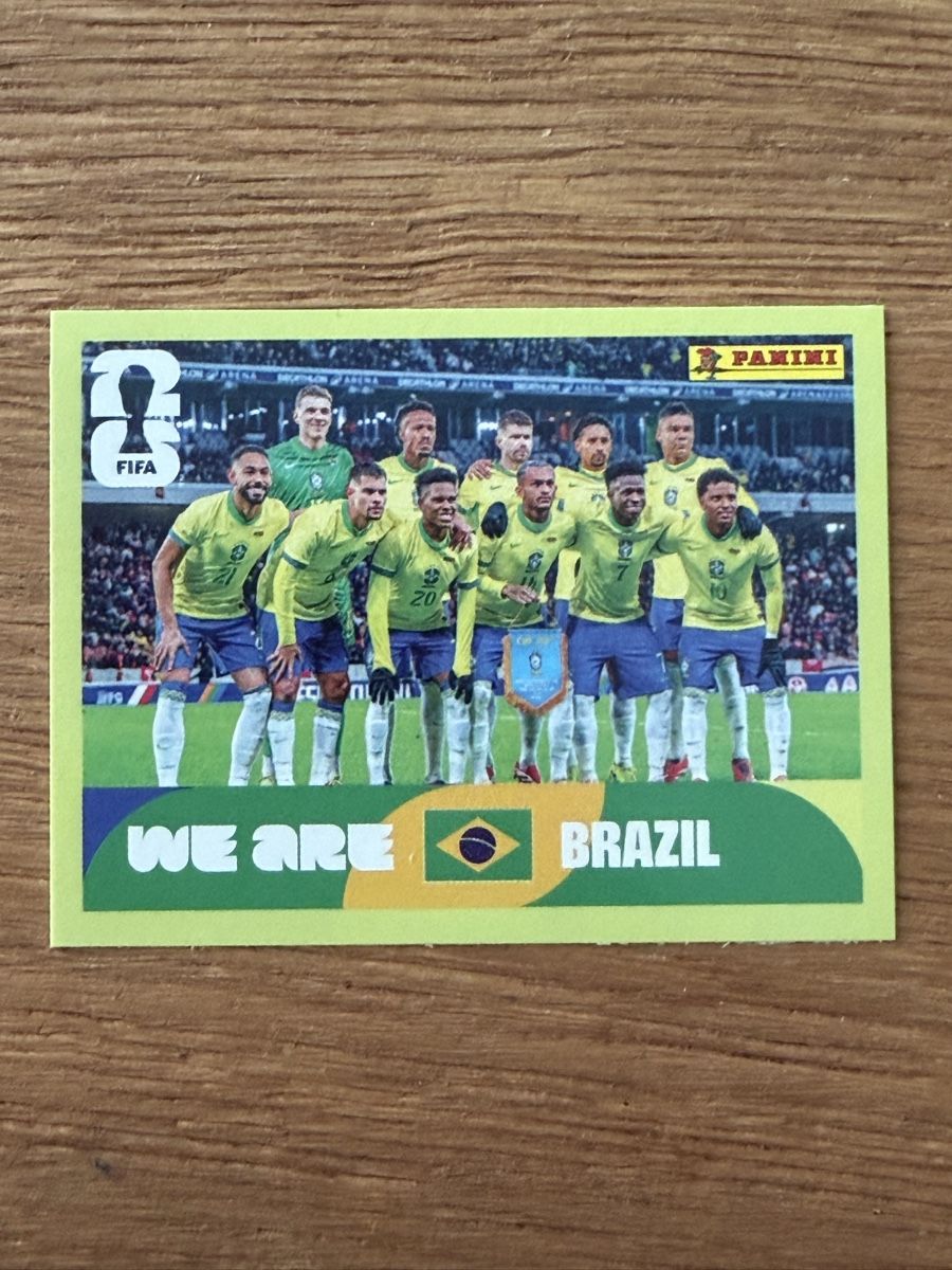 Panini Carte collezionabili: Panini WM 2026 Brazil BRA 13 – Nuovo (secondo la descrizione) da Reinach BL venduto da Pepe2412