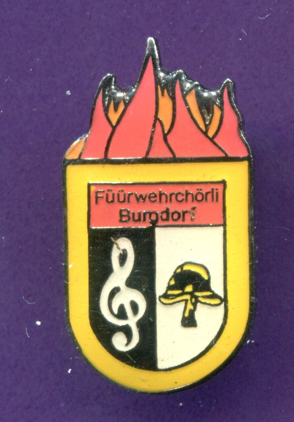 Placchette & Badge: Füürwehrchörli  BURGDORF – Usato da Winterthur venduto da Sammleroase