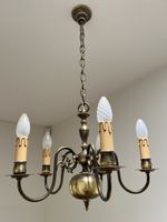 Lustre métal vintage 5 branches