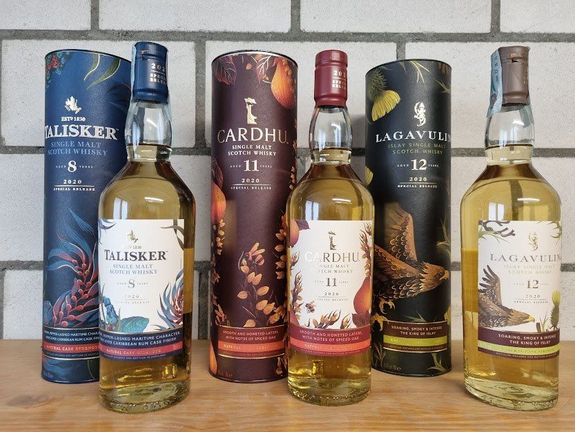 Spirituosen: 3 WHISKYS DIAGEO "SPECIAL RELEASES  2020" – Neu und originalverpackt aus Meggen von baerli1976