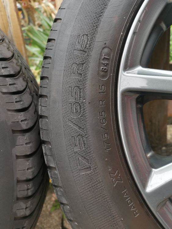 15 Zoll Räder, Alufelgen 175/65 R15 Sommerreifen Michelin | Acheter sur ...
