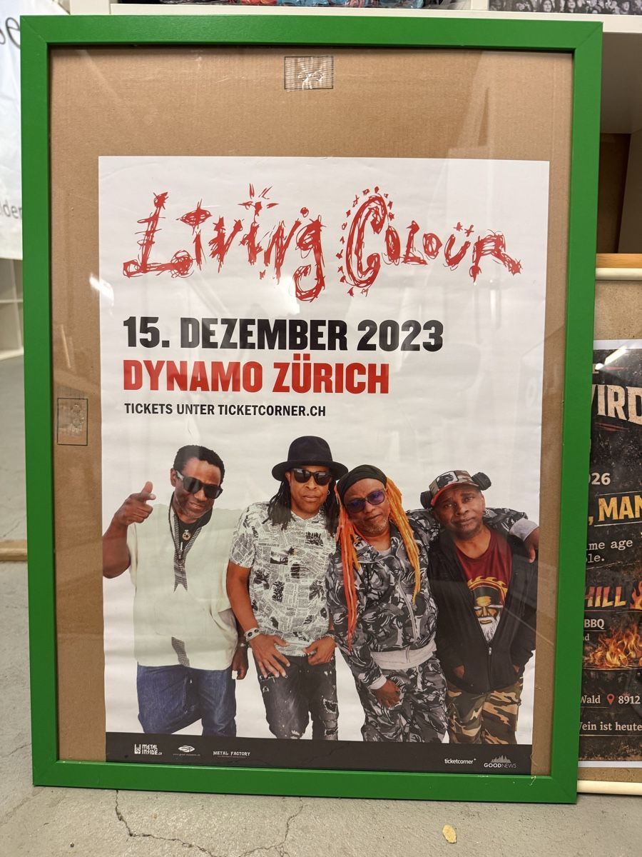 Foto & Immagini: Konzertplakat gerahmt – Usato da Affoltern am Albis venduto da Partyfruit