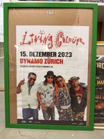 Konzertplakat gerahmt