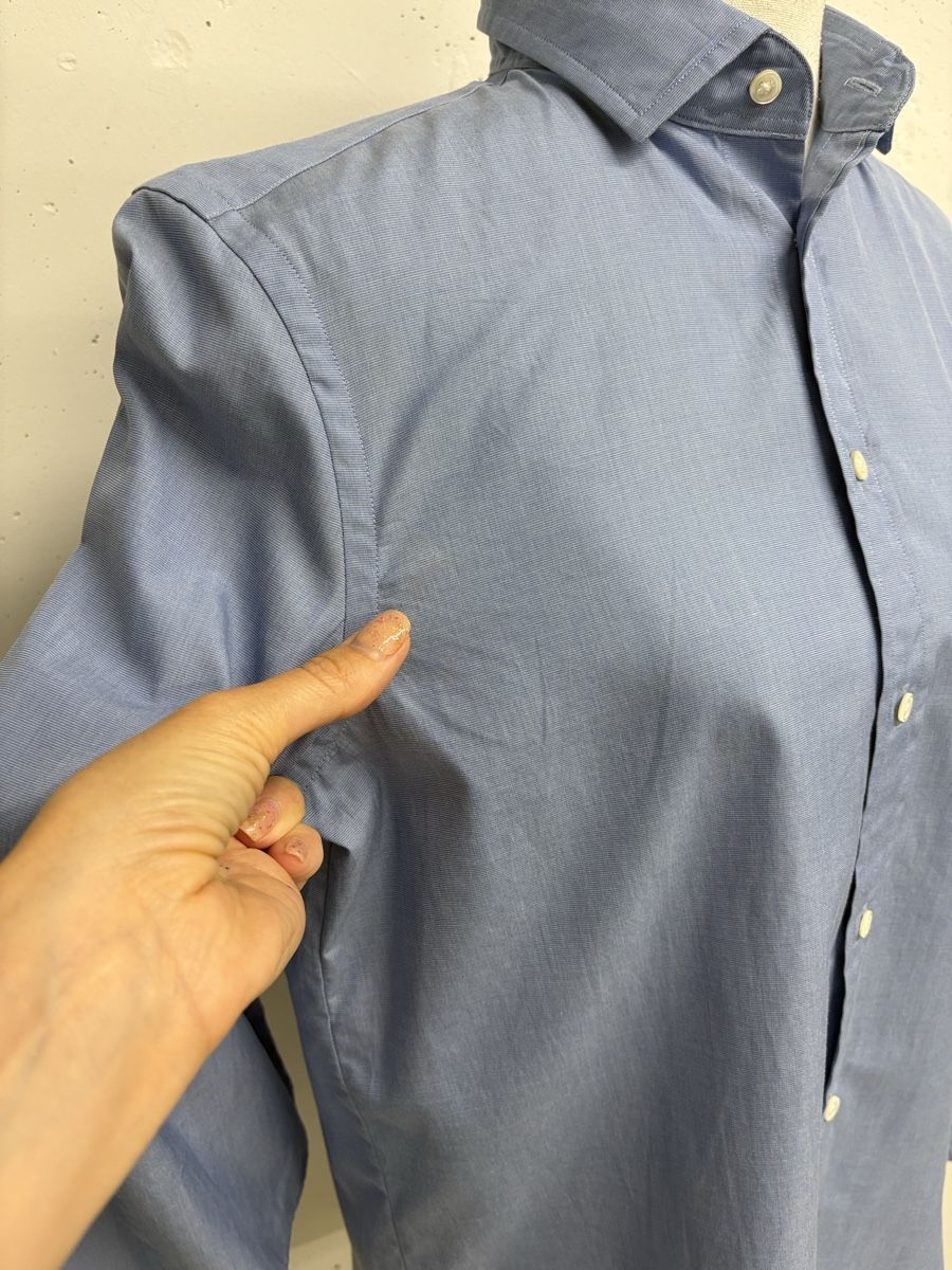 Ralph Lauren Camicette: Polo Ralph Lauren Bluse Gr. 36 Hellblau Baumwolle – Usato da Regensdorf venduto da secondchancefashion 4