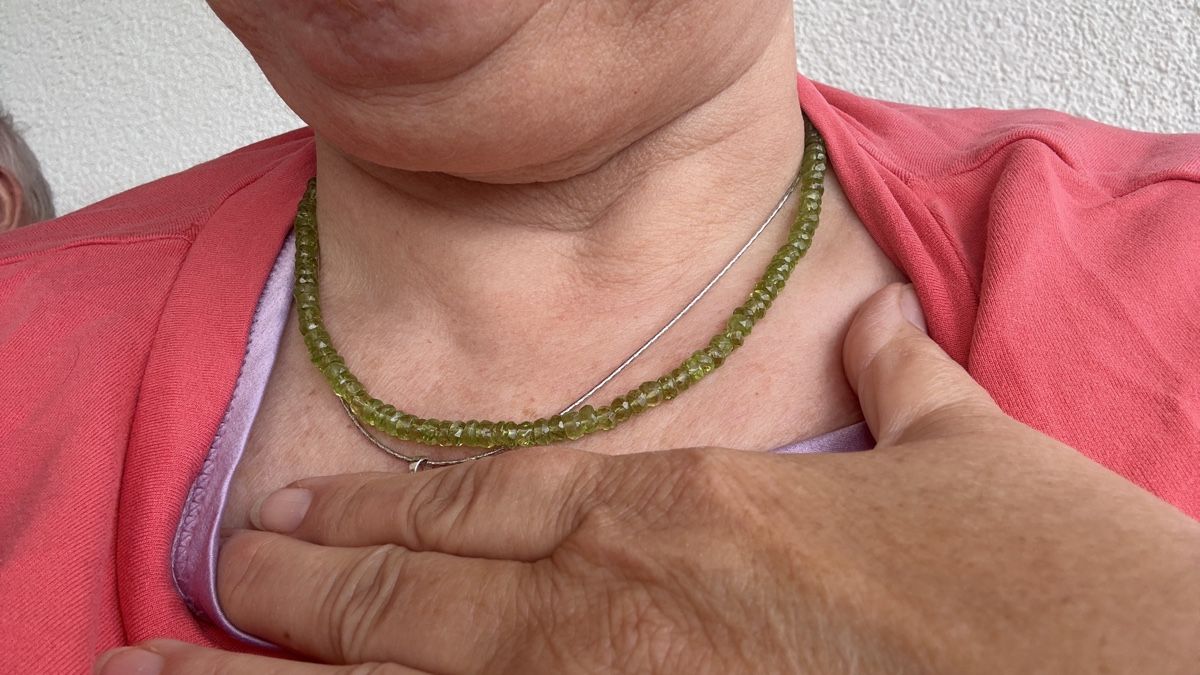 Catenine: Wunderschöne Peridot-Halskette, 47 cm – Nuovo e nell'imballaggio originale da Ebikon venduto da Leonidas2 1