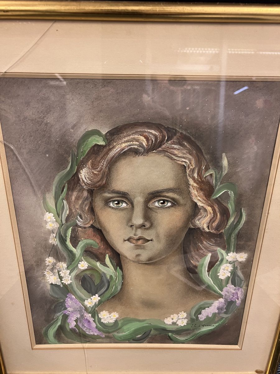 Dipinti: PORTRAIT ANCIEN SIGNÉ – Usato da Genève venduto da Qanil77 1