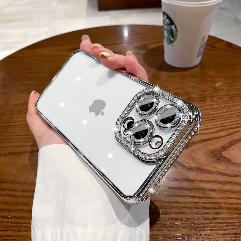 Cover & Protezioni schermo: iPhone 15 Pro Max Glitzer-Diamant-Kameraschutzhülle – Nuovo e nell'imballaggio originale da Unterägeri venduto da RmOnline 8
