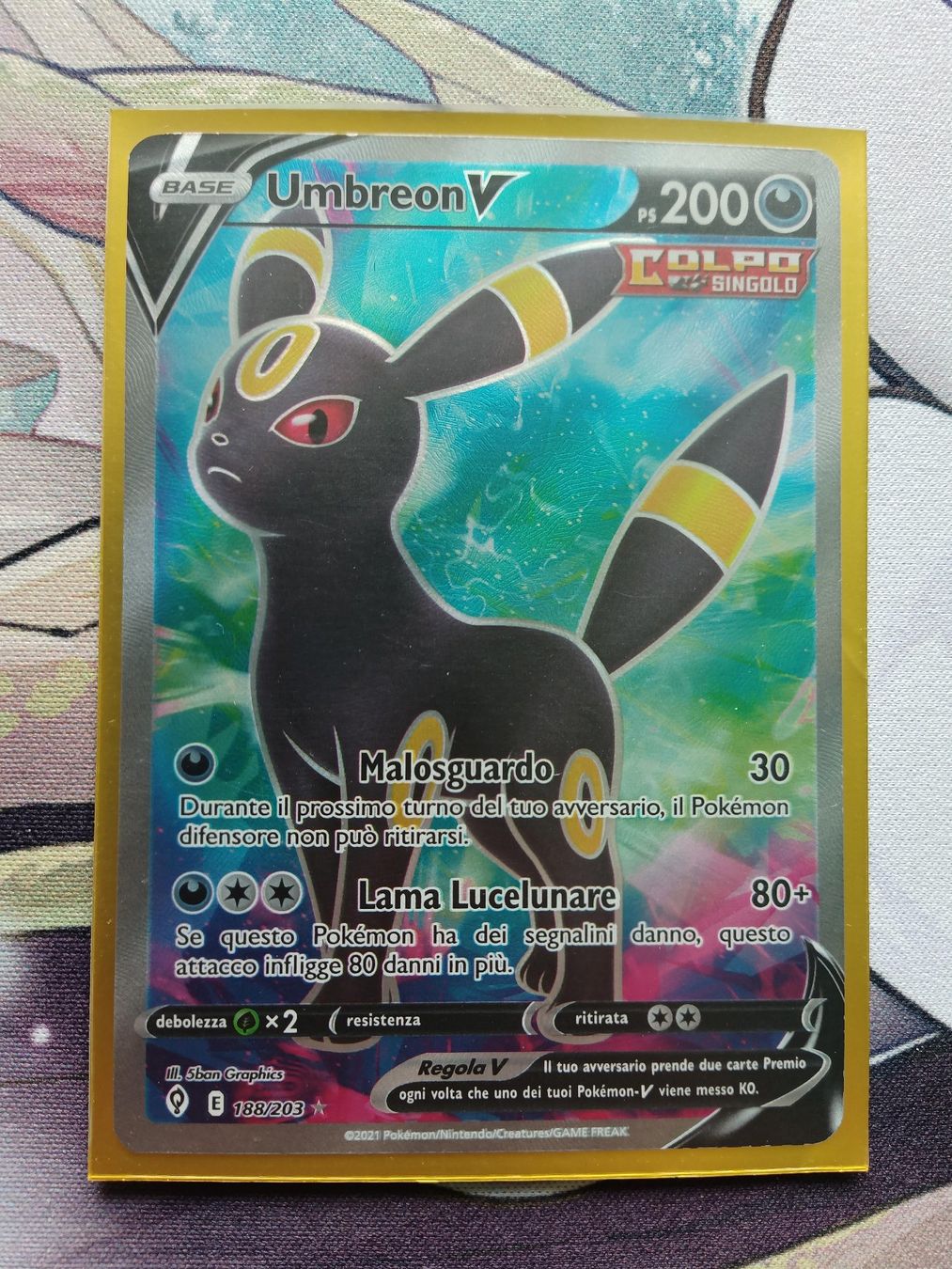Pokémon Sammelbilder & Trading cards: Umbreon V - Full Art – Gebraucht aus Altstätten SG von