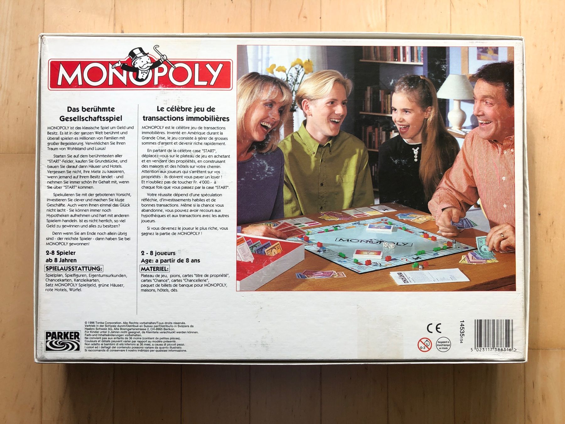 Giochi: MONOPOLY Schweizer Ausgabe vintage – Usato da Wallisellen venduto da Fax 2