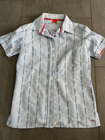 Edelweiss Bluse Gr. S efbe 