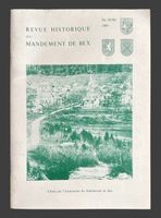 Revue Historique du Mandement de Bex 1985 No XVIII
