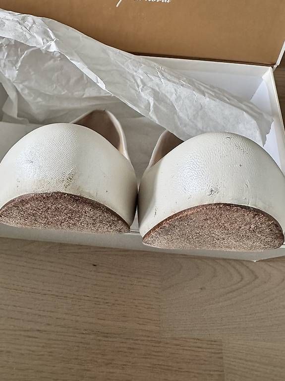 Scarpe da donna: Damenschuhe Weiss Echtleder – Usato da Malters venduto da frangecko 4