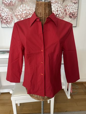 Hemdbluse rot, Spengler, 34/36