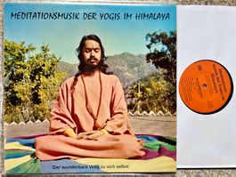 Meditationsmusik Der Yogis Im Himalaya LP GEWASCHEN TOP Yoga