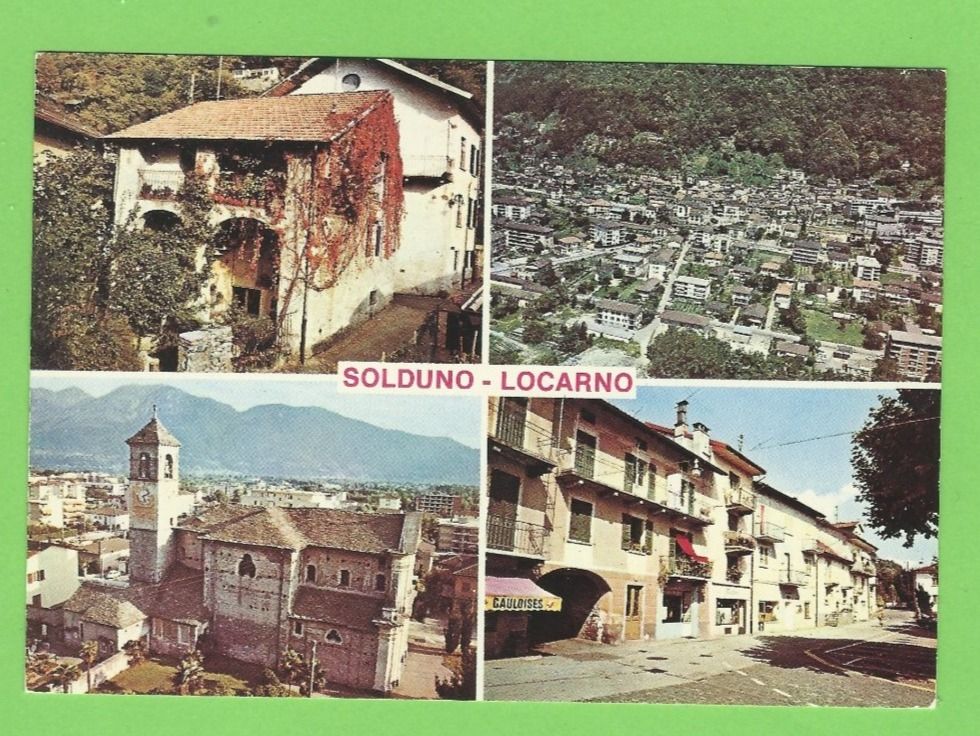 Cartoline postali: Solduno - Locarno – Usato da Zürich venduto da t24_de