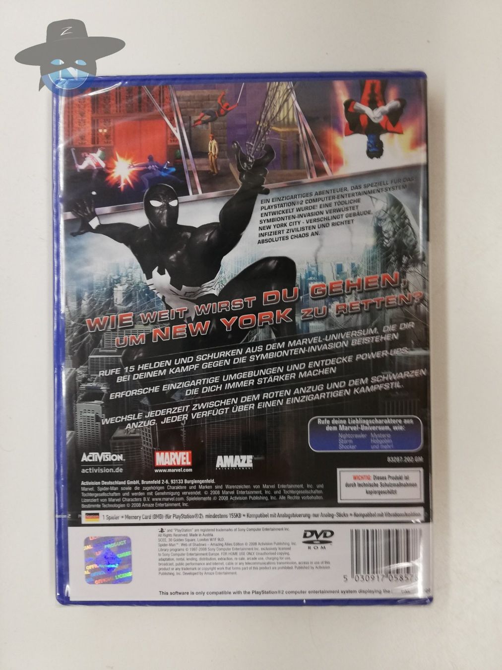 Sony Giochi: Spider Man - Web of Shadows / NEU - sealed / PS2 – Nuovo (secondo la descrizione) da St. Gallen venduto da zorro_dc 1