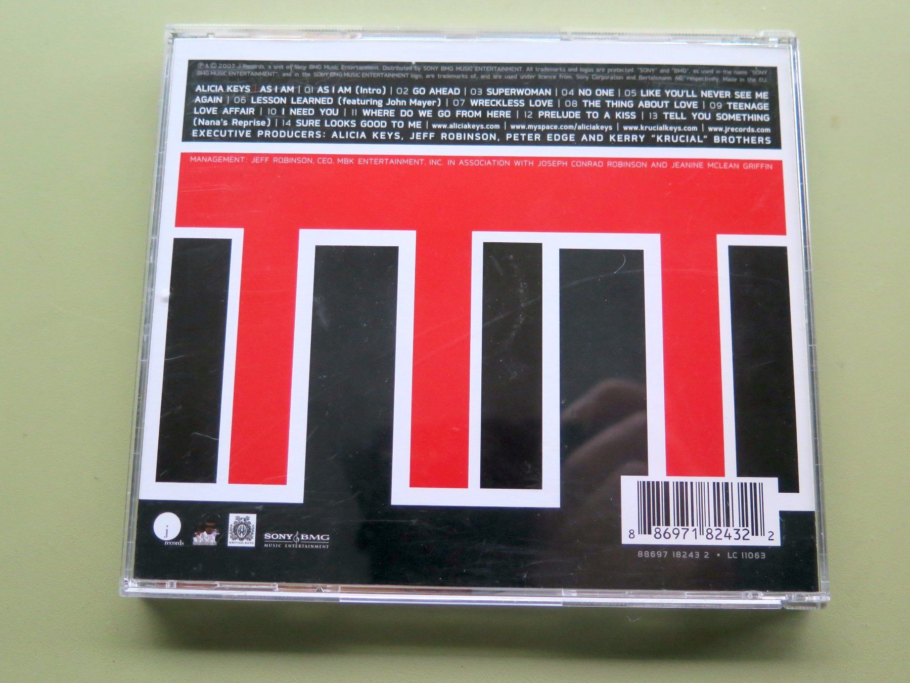 CD: CD ALICIA KEYS: As I am, 2007 – Usato da Bern venduto da Balzamico 1