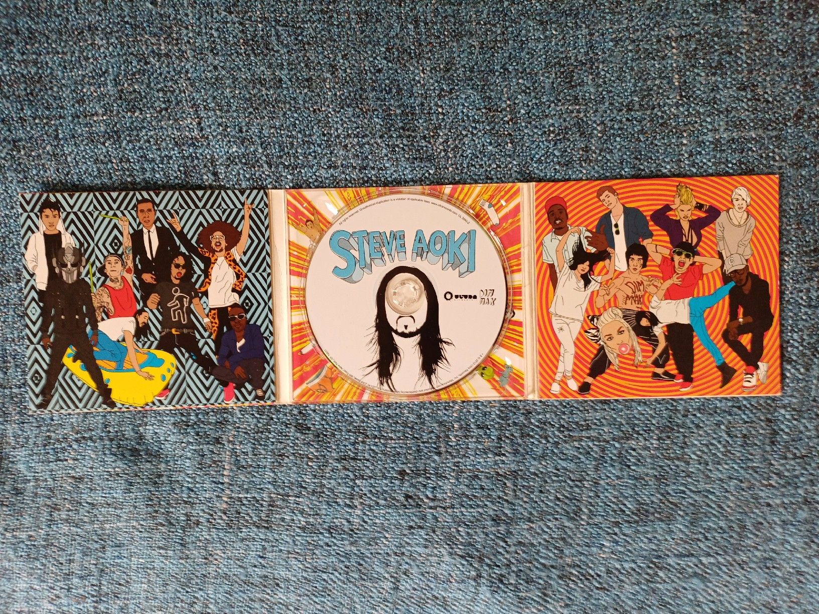 CDs: Steve Aoki "Wonderland" CD digipak – D'occasion à Begnins par Drastic-Sound 3